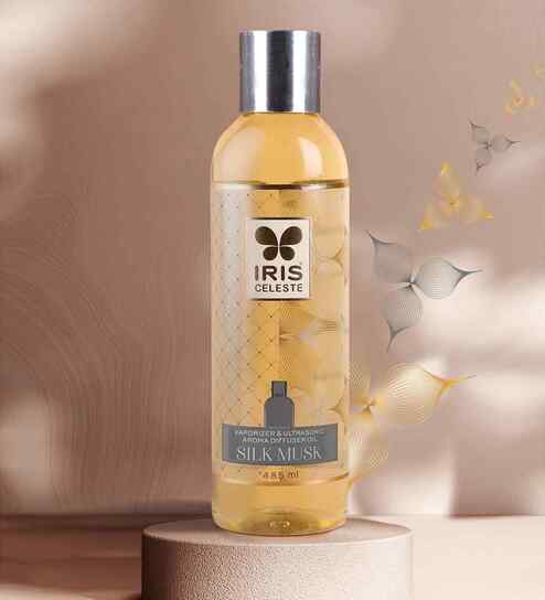 Celeste Silk Musk Fragrance Vaporizer and Ultrasonic Aroma Diffuser oil Fragrance- 485ml