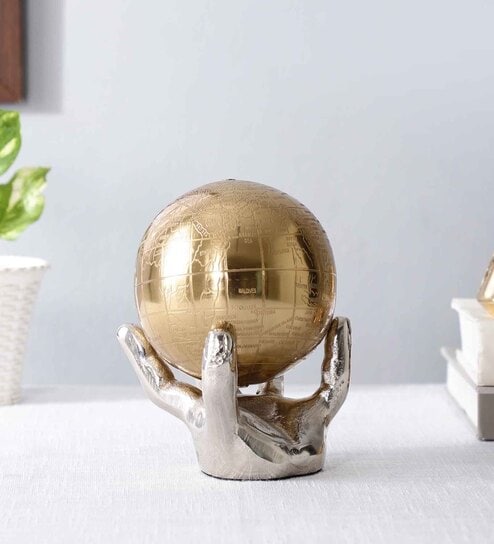 Celestial Grip Art Deco Globe