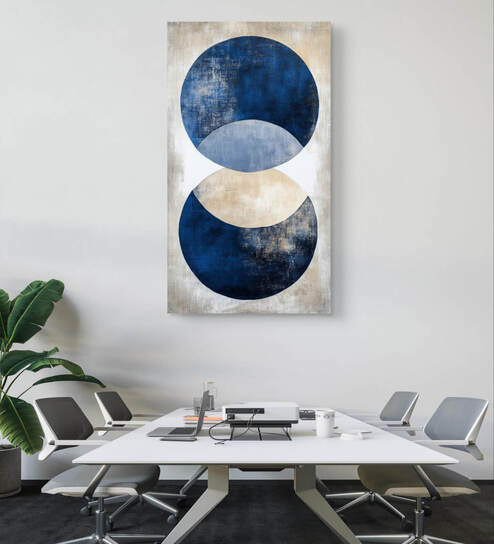Celestial Orbits 20inx16in Gallery Wrap Canvas Painting