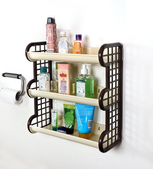 Buy Plastic Kitchen Rack In Ivory By Cello Online Kitchen