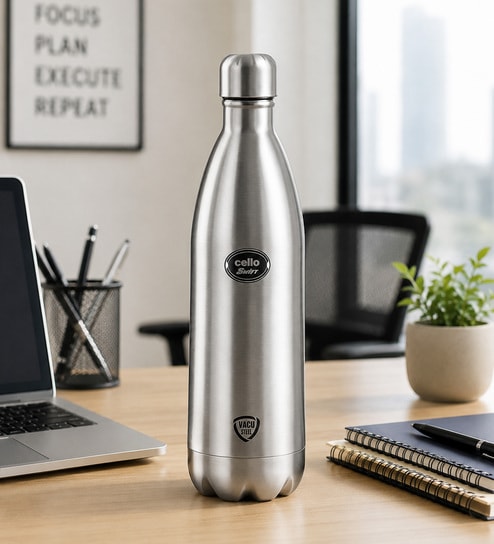 CELLO Swift Vacuum Insulated Stainless Steel Flask, 1 Ltr