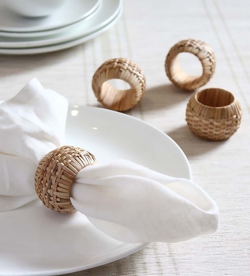 home4u Ceon Napkin Ring Set Of 4-picture-25