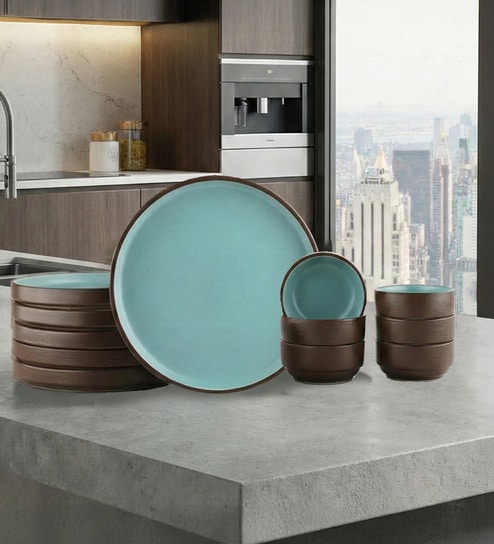 Set Of 12 Ceramic Bone China Free Dinner