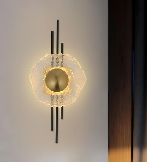 Cerchi Designer Wall Lamp | Modern LED Wall Mounted Bedside Lamp | 3 Color Modes Decorative Light for Living Room, Bedroom & Home D cor | Fancy Wall Light | 1Year Warranty