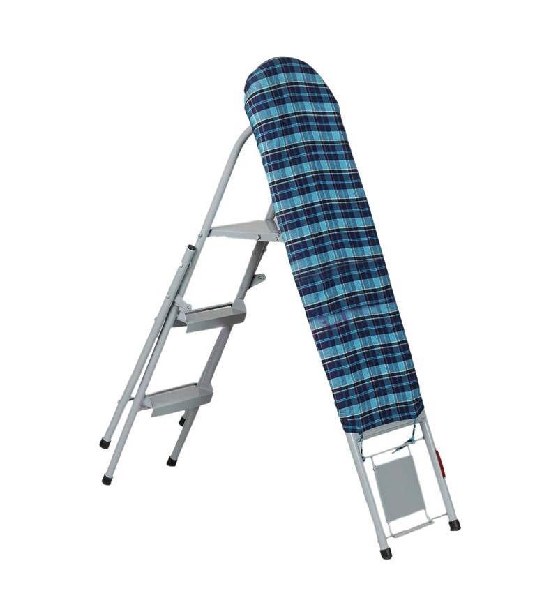 Buy Celebrations Steel Foldable Ladder Cum Ironing Board Online