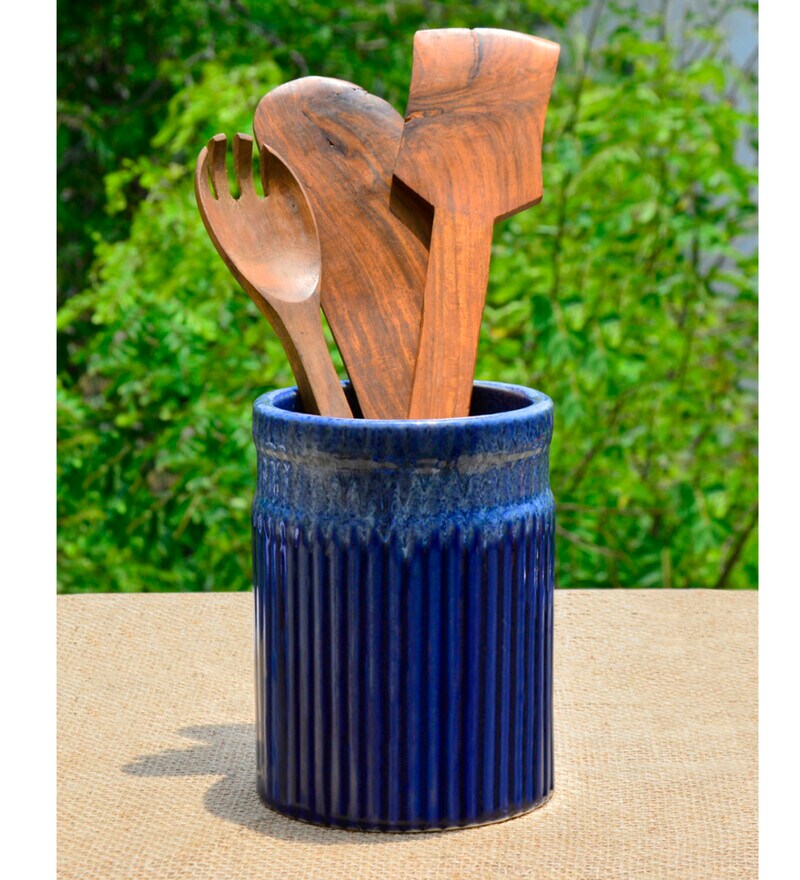 Buy Ceramic Cutlery Stand By StyleMyWay Online Cutlery Holders Cutlery Holders Kitchen and