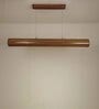Cedar 48 Brown Wooden LED Hanging Lamp