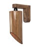 Cedar Brown Solid Wood Wall Sconces