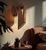 Cedar Brown Solid Wood Wall Sconces