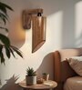 Cedar Brown Solid Wood Wall Sconces