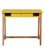 Cedar Kids Study Table in Yellow Colour