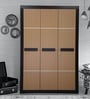Cedar 3 Door Wardrobe in Teak & Walnut Colour