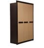 Cedar 3 Door Wardrobe in Teak & Walnut Colour