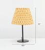 Cedar Yellow Cotton Novelty Table Lamp