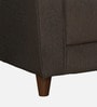 Cedri Fabric 1 Seater Sofa In Chestnut Brown Colour