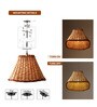 Ceiling Lamps For Living Room,Bamboo Hanging Lights For Balcony,Bamboo Pendant Lights For Ceiling