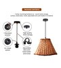 Ceiling Lamps For Living Room,Bamboo Hanging Lights For Balcony,Bamboo Pendant Lights For Ceiling