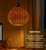 Ceiling Lamps For Living Room,Bamboo Hanging Lights For Balcony,Bamboo Pendant Lights For Ceiling