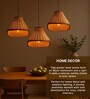 Ceiling Lamps For Living Room,Bamboo Hanging Lights For Balcony,Bamboo Pendant Lights For Ceiling
