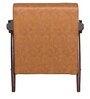 Celene 1 Seater Wooden Sofa in Camel Colour