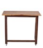 Ellis Solid Wood Writing Table in Walnut Finish