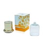 Celeste Bell Jar Candle Fragrance Choco Orange Gold Collection-285g
