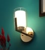 Celeste Brown & Gold Mild Steel Wall Light