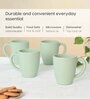Celeste Classic Coffee Mug 300 ml (4 Pc)Rice Husk Biocomposite
