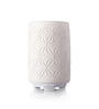 Celeste White Ceramic Ultrasonic Aroma Diffuser with 7 Colour-Changing LED Lights