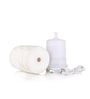Celeste White Ceramic Ultrasonic Aroma Diffuser with 7 Colour-Changing LED Lights