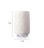 Celeste White Ceramic Ultrasonic Aroma Diffuser with 7 Colour-Changing LED Lights
