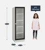Celestia Book Case in Carbon Black Finish