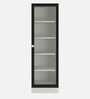 Celestia Book Case in Carbon Black Finish
