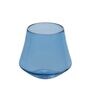 Celestia Harmony Borosilicate Whiskey Glass Set of 4 Light Blue Glasses