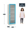 Celestia Kid's Bookshelf In Azure Blue Finish