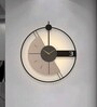 Celestia Modern LED Wall Clock | Decorative Wall Clock with 3 Light Modes (Warm, Natural & Cool) | Premium Marble Resin Finish | Bedroom & Living Room D cor | 1Year Warranty
