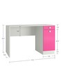 Celestia Kids Study Table in Barbie Pink Finish with Chair