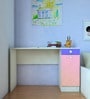 Celestia Kids Study Table in English Pink Colour