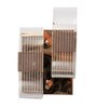 Volga Metal LED Novelty Wall Light (Brass)