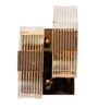 Volga Metal LED Novelty Wall Light (Brass)
