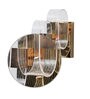 Volga Metal LED Novelty Wall Light (Brass)