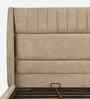 Celesto King Size Bed With Storage In Maple Brown Colour