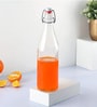 CELLO Aquaria Toughened Glass Water Bottle, 1 Ltr, Transparent