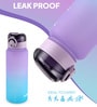 CELLO Buzz Large Sipper Water Bottle, 1.16 Ltr, Purple Blue