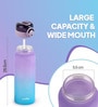 CELLO Buzz Large Sipper Water Bottle, 1.16 Ltr, Purple Blue