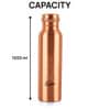 CELLO Cop-Pura Neer Copper Water Bottle, 1 Ltr