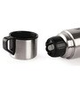 Cello Cup Style Stainless Steel Flask, 500ml, Silver