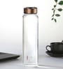 CELLO Copper H2O 1Ltr Glass Fridge Water Bottle