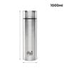 CELLO H2O Stainless Steel Water Bottle, 1 Ltr, Silver