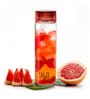 CELLO Red H2O 920ml Toughened Glass Water Bottle